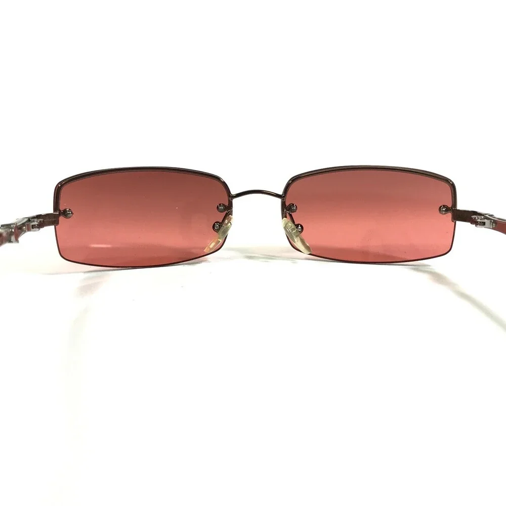 Robert Marc Sunglasses 720 233 Red Rimless Frames with Red Lenses 55-18-125